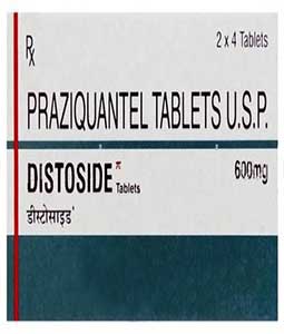 PRAZIQUANTEL 600 MG TAB