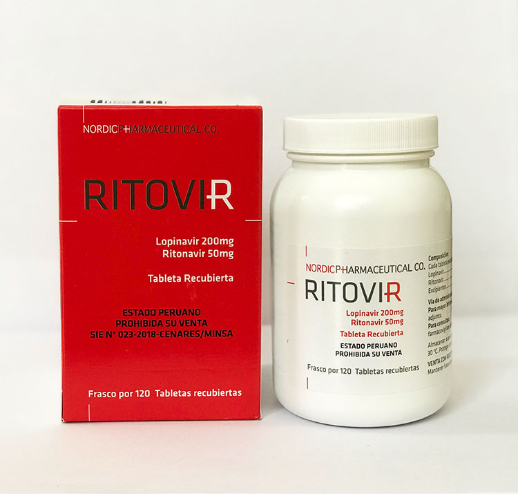 LOPINAVIR / RITONAVIR - 200 MG/50 MG